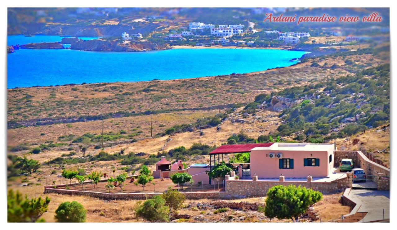 Ardani Paradise View Villa With Jacuzzi Amoopi Exterior foto